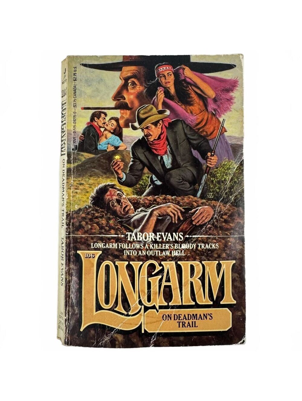 Longarm on Deadman's Trail by Tabor Evans (Paperback)